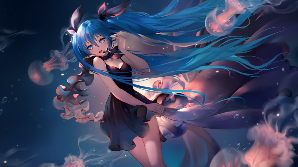 动漫美图一心一意心语伴你倾诉