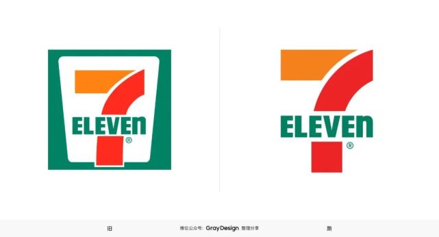 开遍全球的7eleven便利店品牌logo大换新