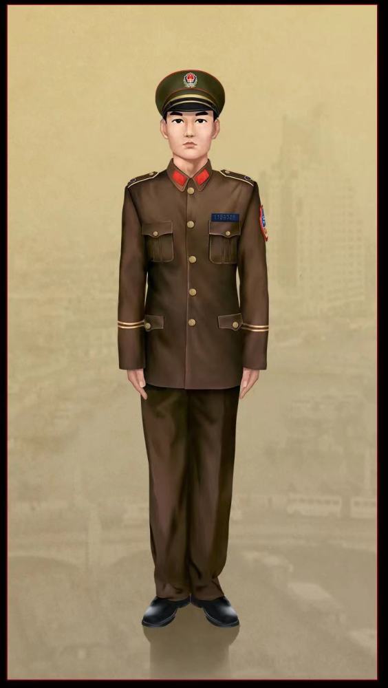 中国　警察官制服 中国 警察 制服