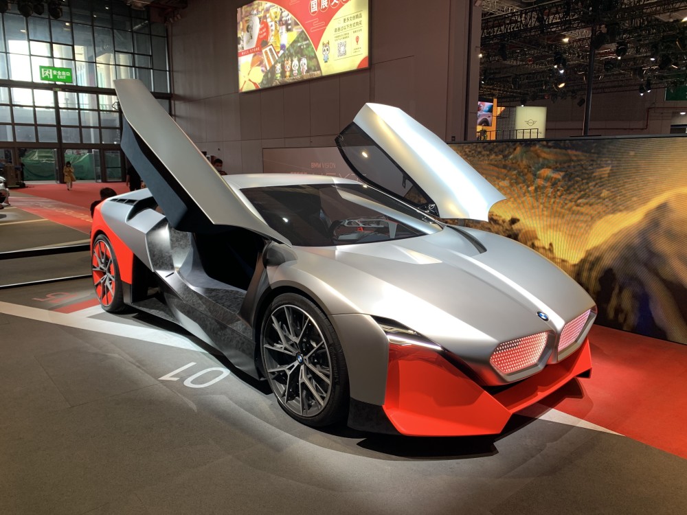 600马力3秒破百宝马visionmnext概念车亮相上海车展