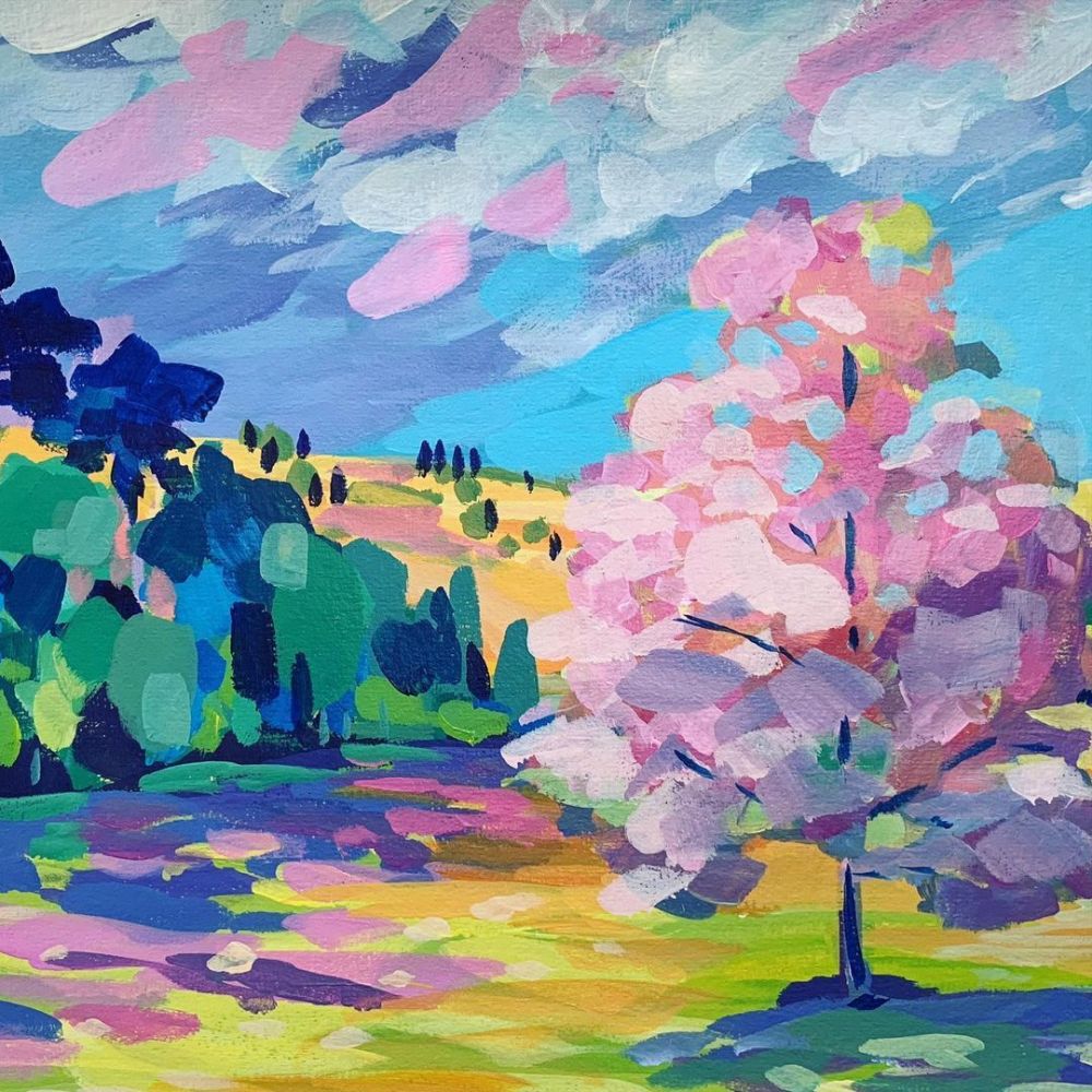 澳大利亚艺术家克莱尔布雷姆纳绘画作品