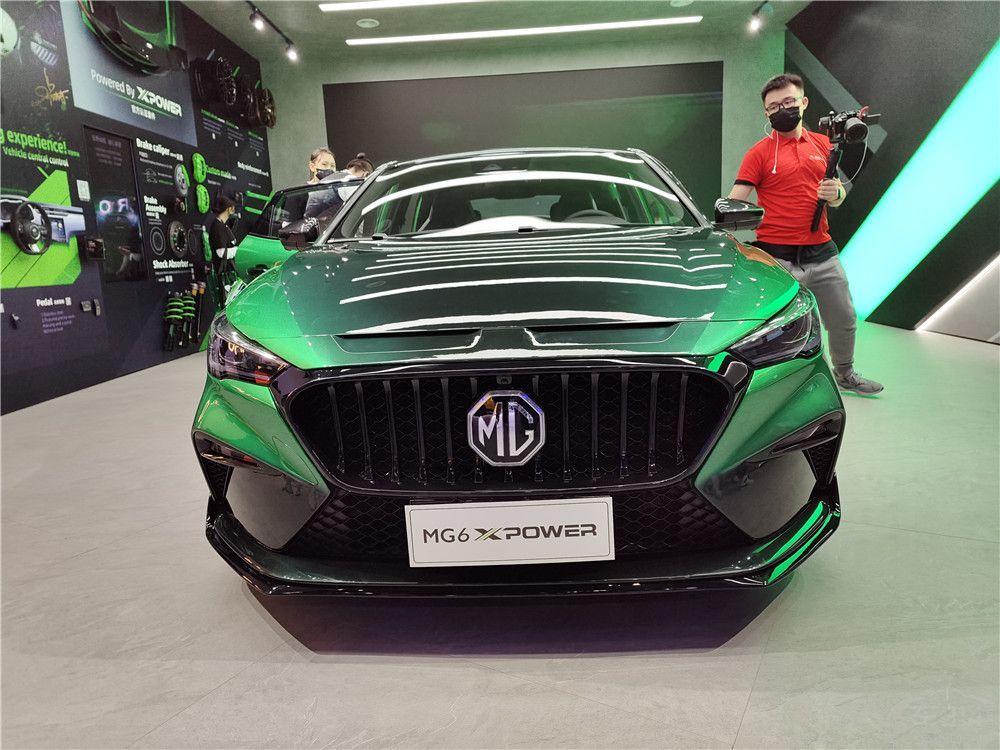 2021上海车展:致敬赛道,名爵6 xpower