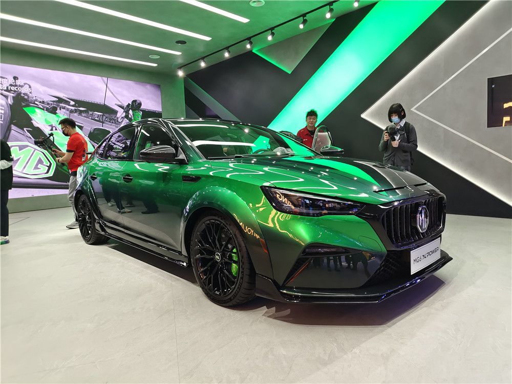 2021上海车展致敬赛道名爵6xpower