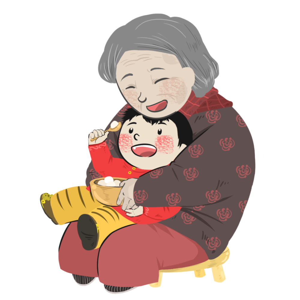 坚强奶奶照顾脑萎缩孙子不离不弃