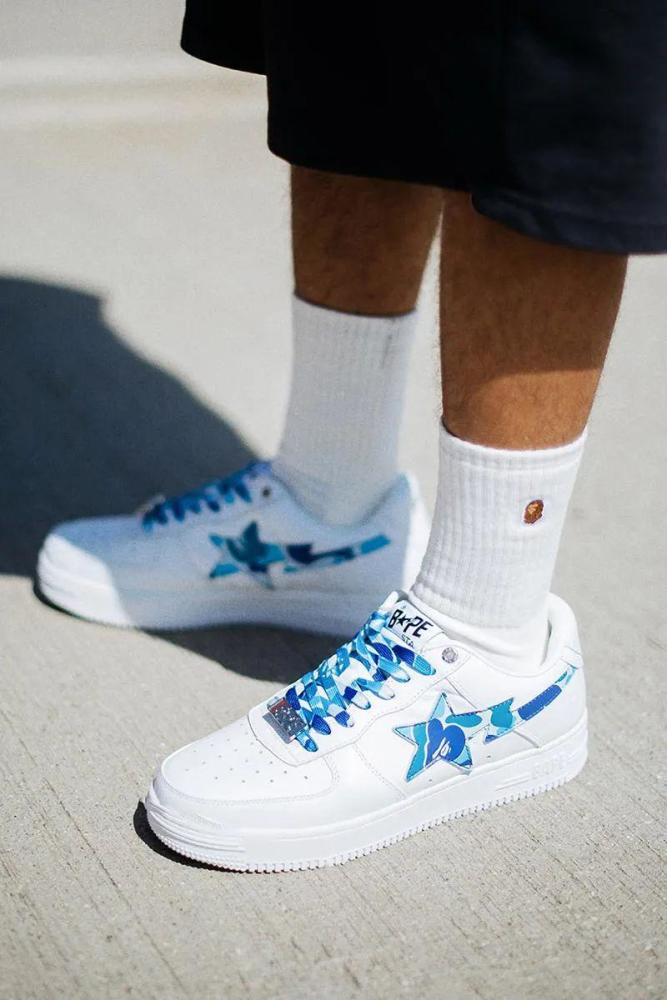 星光耀眼bapesta三款全新迷彩配色本周六限量发售