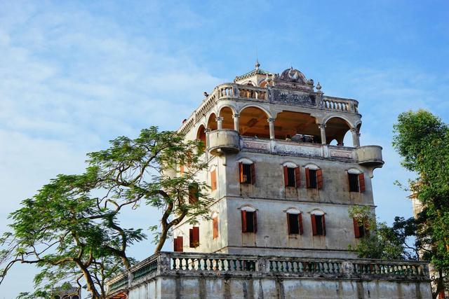 开平碉楼自力村广东最美的世界遗产人少景美