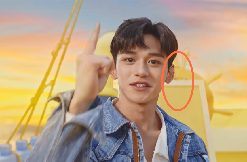 男士戴耳钉不能录节目看到黄旭熙的操作一般人可想不到