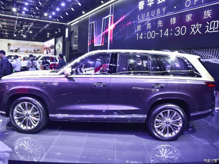 长城suv家族豪华的新高度实拍坦克800