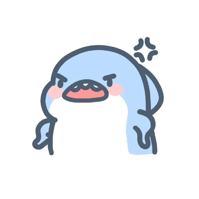 小鲨鱼表情包肥肥鲨鱼表情包6