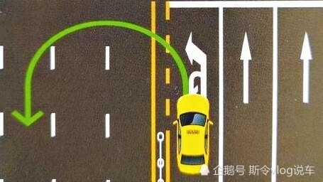 左转车道可以掉头吗好多司机做错被扣分新手要学会