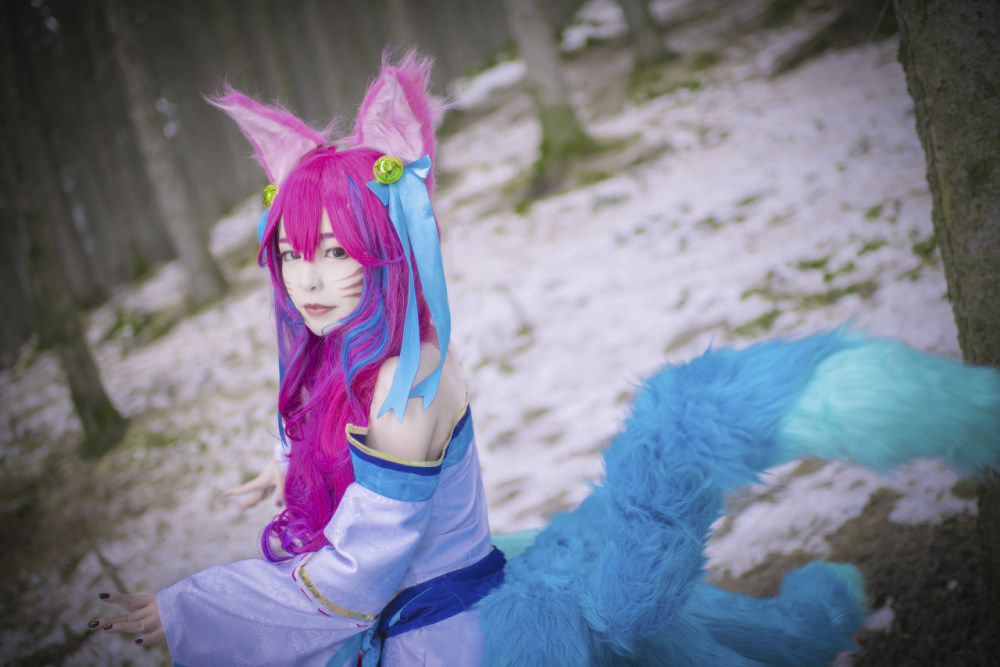 英雄联盟阿狸cosplay