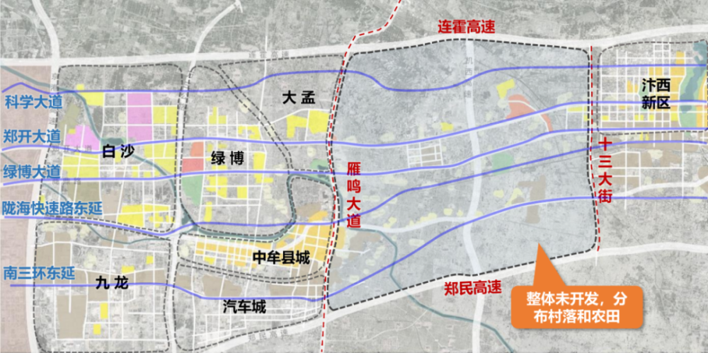 深度|详解郑开同城化战略和郑开大道全程高架,白绿东风起_腾讯新闻