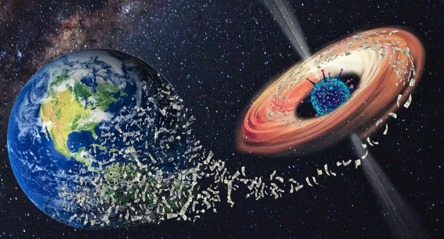 地球未来会被黑洞吞噬吗据观察已与最近黑洞缩短2000光年