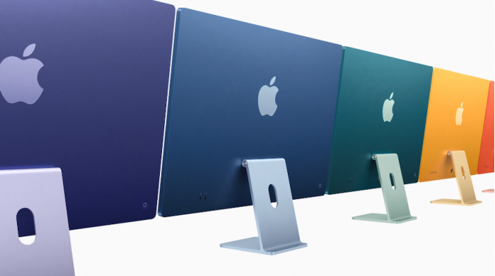 除了m1芯片新款imac还带来多种配色