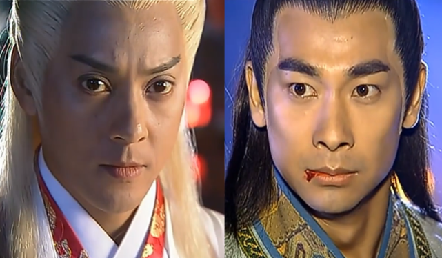 在这部《大醉侠》里,她出演了"花残一".