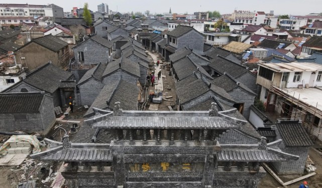 栟茶古镇新添网红街,国庆节正式运营|古镇|石板街|栟茶古镇|网红街