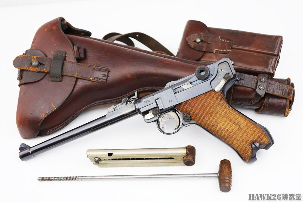 炮兵型卢格lp08手枪会计师的经典设计第一次世界大战偶像级武器