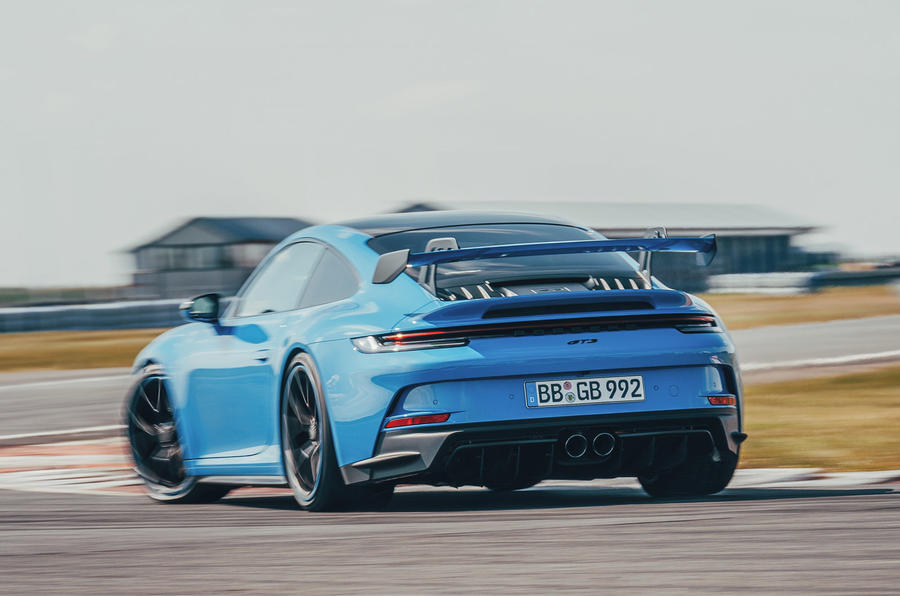 2021款保时捷911gt3纯自然吸气的运动气息