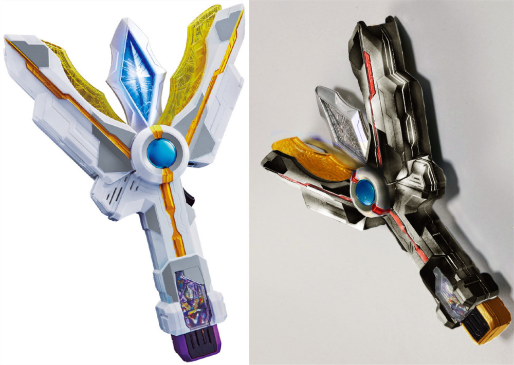 特利迦黑暗神光棒曝光又是涂装改色万代懂了马上量产