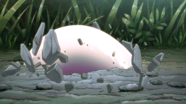 萌王见到族群原来史莱姆是从土里钻出来的