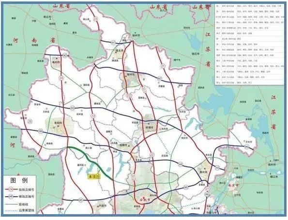 合霍阜高速最新路线图图片
