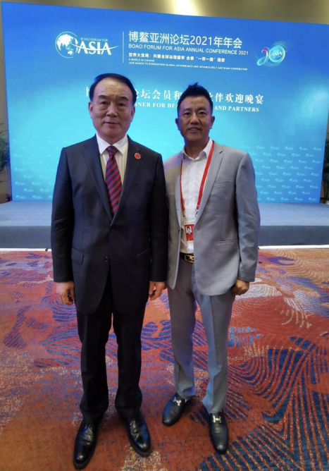 全国爱国拥军模范寇立国应邀参加2021博鳌论坛