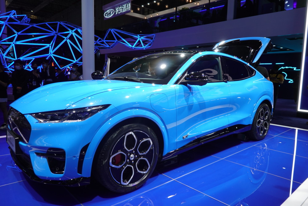 国产mustangmache车展亮相