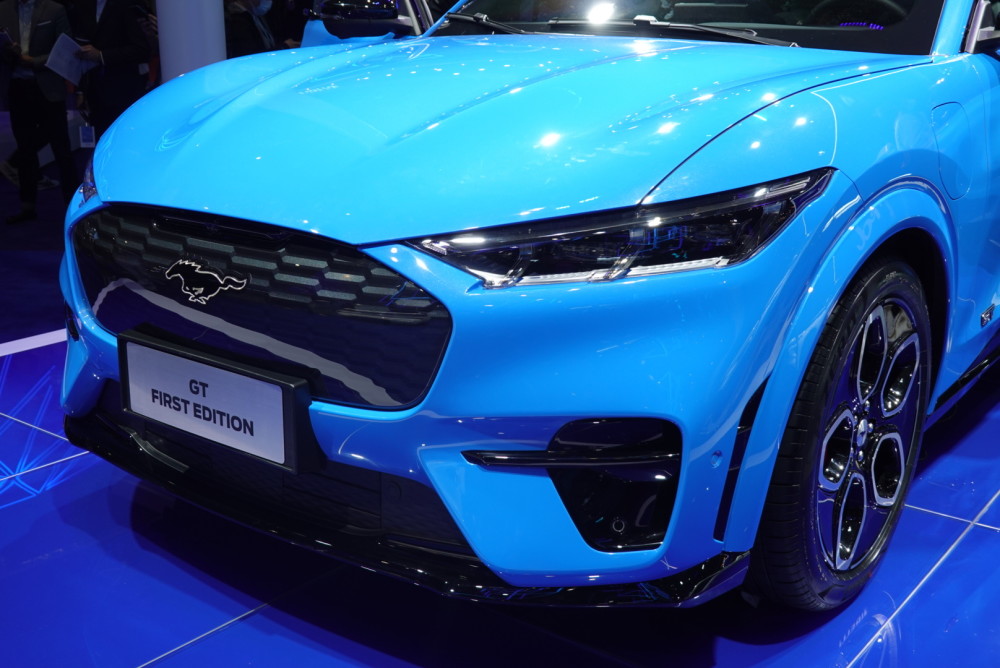 国产mustangmache车展亮相