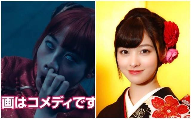 橋本環奈20歲銀魂作者特別為她繪製經典神樂挖鼻孔造型插畫