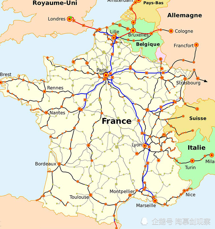 法国用行动证明中国高铁的正确立法禁止国内短途航空为高铁让路