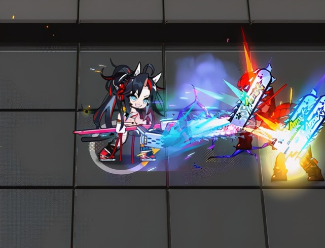 明日方舟六星近卫煌新皮肤公开转职成为假面骑士exaid的煌猫猫