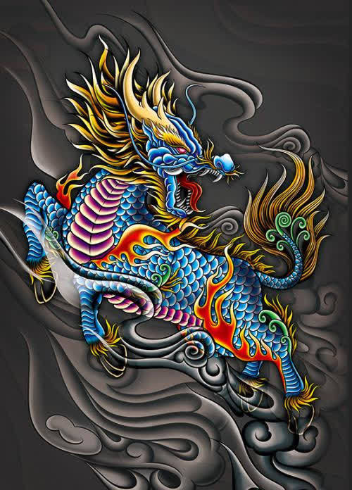 神兽麒麟长啥样有人见过吗专家其实都见过长得很呆萌