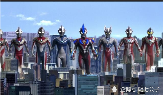 这些奥特曼都曾被封印过平成七奥竟然全被妹子收拾了