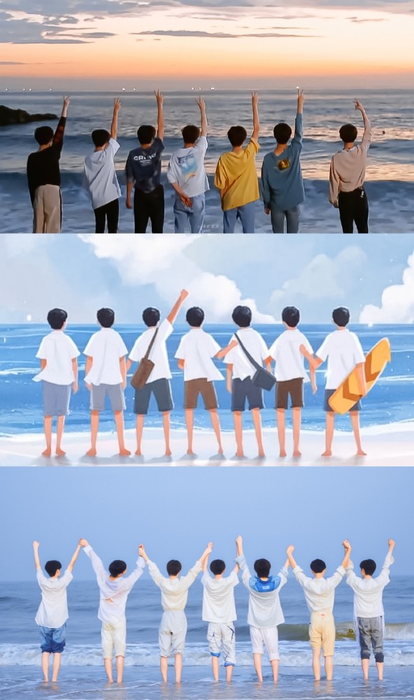 时代少年团横冲直撞穿越风暴总会飞到青空之上