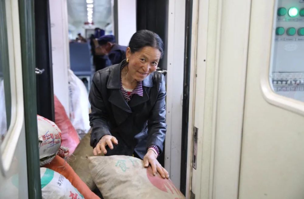 四川一火车上有猪羊成群穿行(图18)