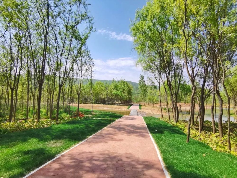 生态驿站成为我县三河一山绿道建设亮点工程