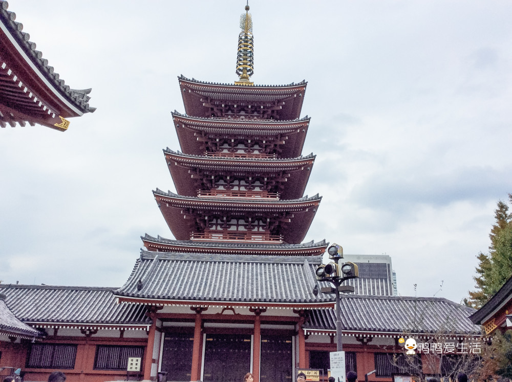 日本东京最古老的寺庙一年到头节庆众多以祈福灵验出名