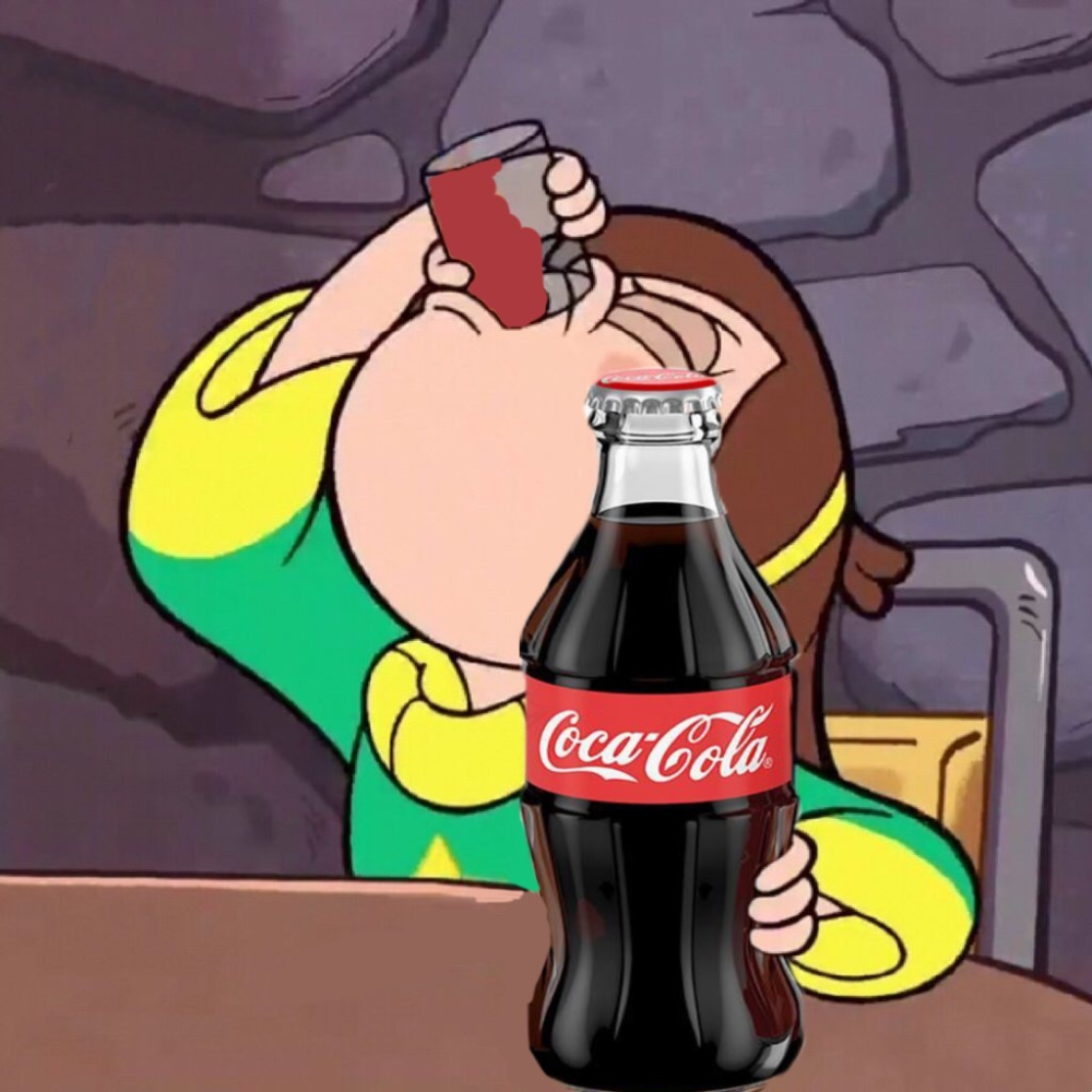 可口可乐的头像图片