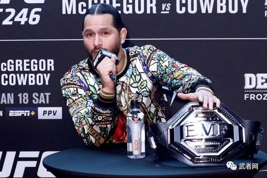 斯维达尔(jorge masvidal)对于在本周末举行的ufc261中击败现任次中量
