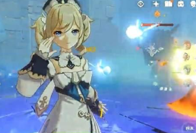 原神:芭芭拉不带讨龙,重击3w,形成"战斗奶"的风格!_腾讯新闻