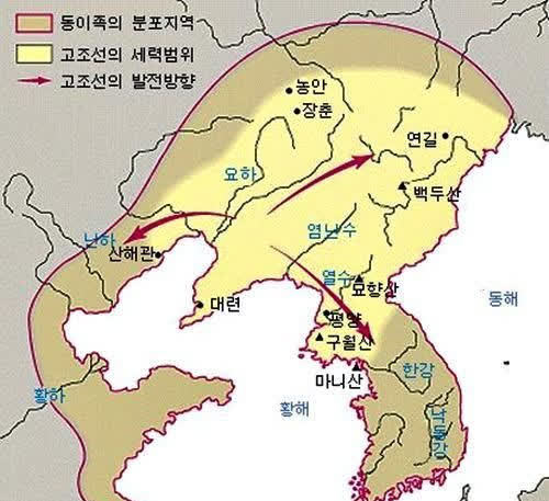 箕子朝鲜地图图片