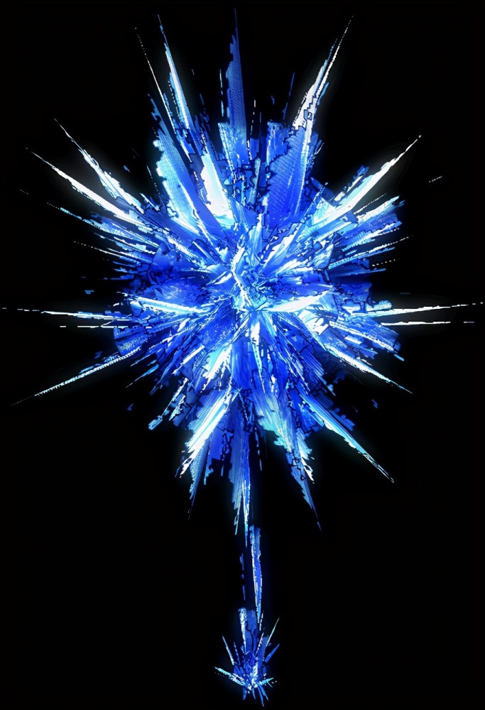 右侧为终结一击时的素材,这种武器不用砸,光锤头处的冰霜尖刺估计都能