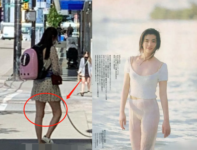 54岁王祖贤街头遛狗被偶遇穿短裙小腿纤细一头黑发仙气十足