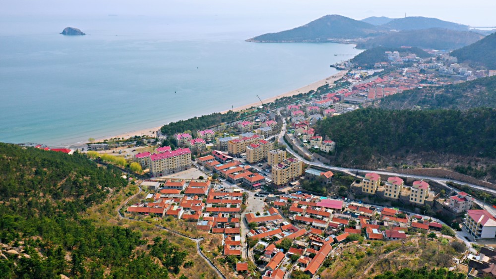 青岛沙子口是个好地方走进静谧海滩流清湾