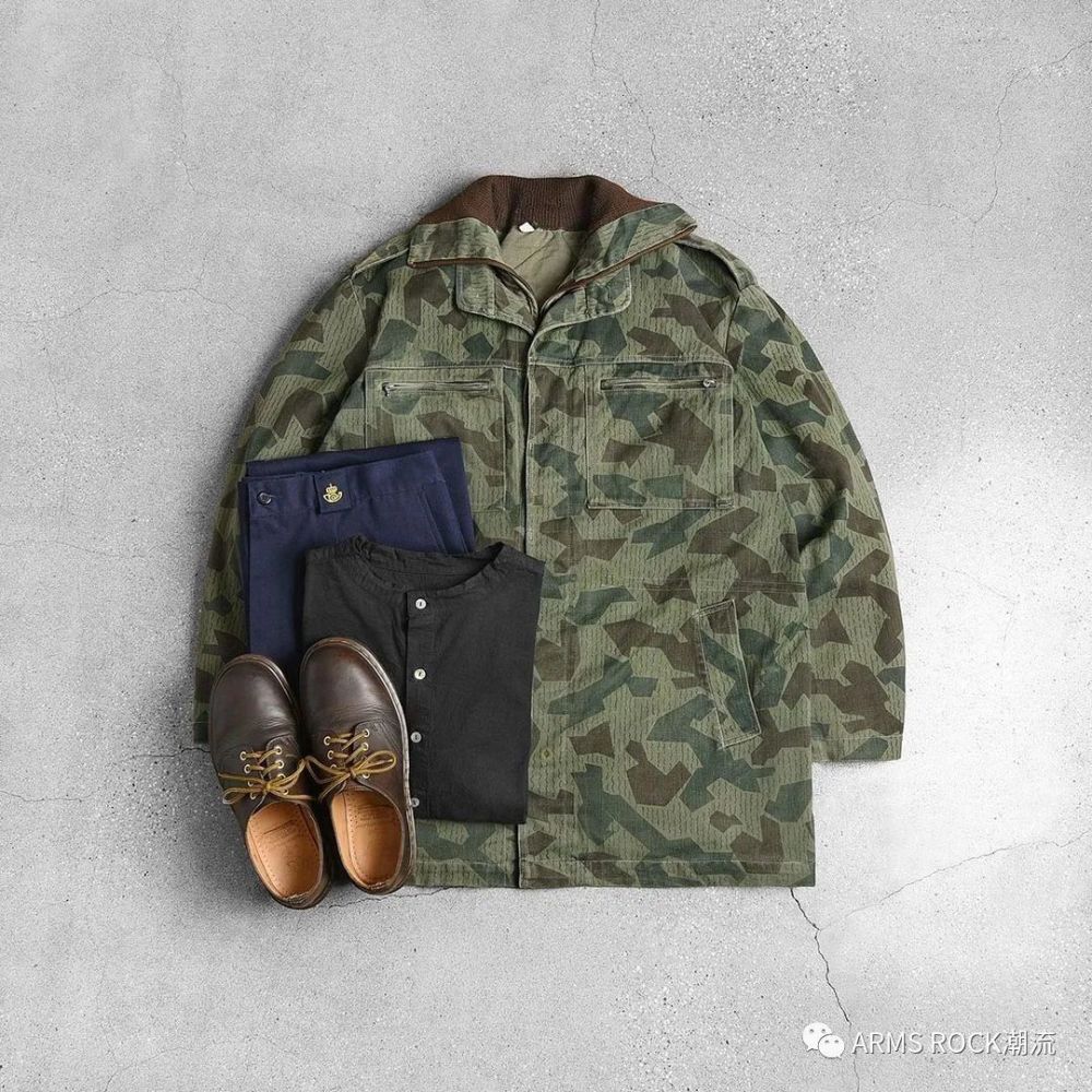 1.保加利亚公发破片迷彩外套