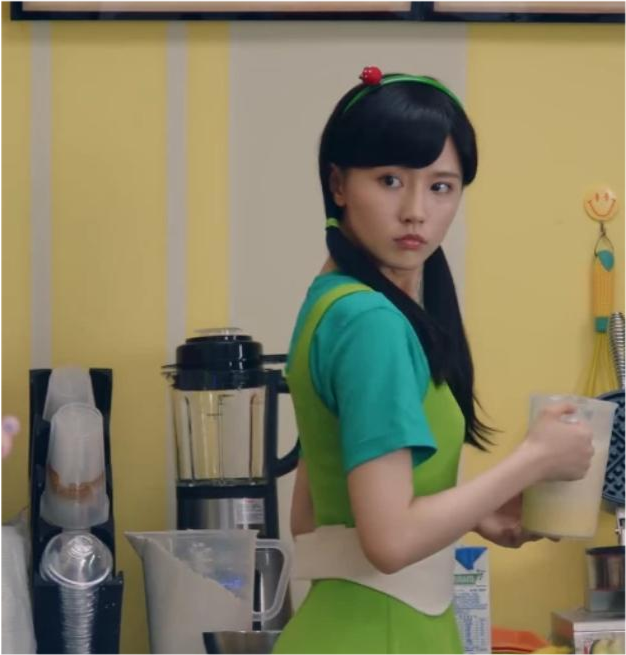 爱情公寓大力的四款造型看到她长发造型有多美