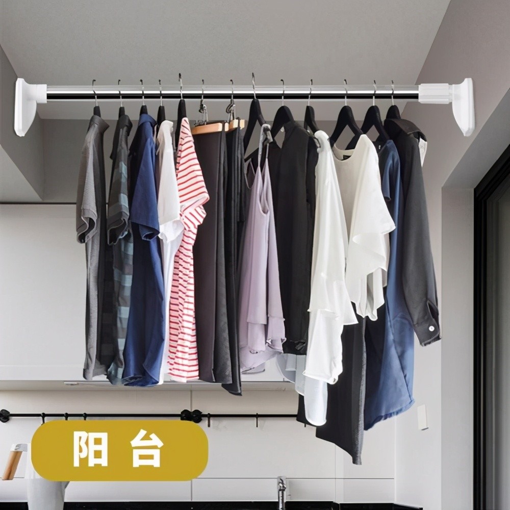 湖南发现一户高层晾衣服,装法实在令人钦佩,有才,拍给大家看看