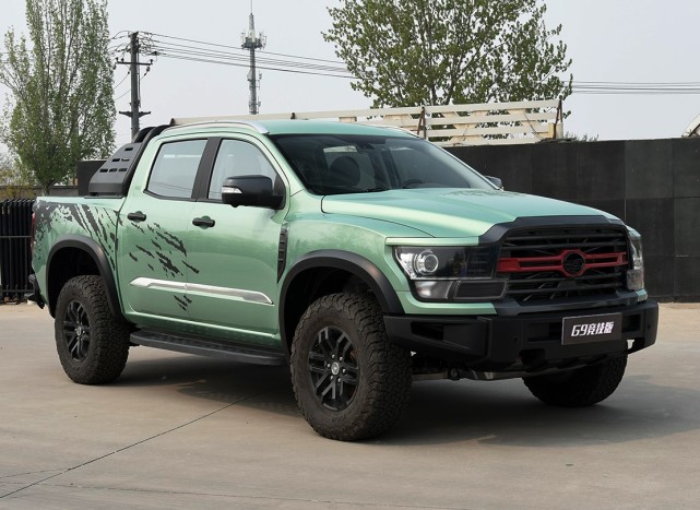 国产皮卡进入全尺寸时代中兴大g实车亮相气场媲美猛禽坦途