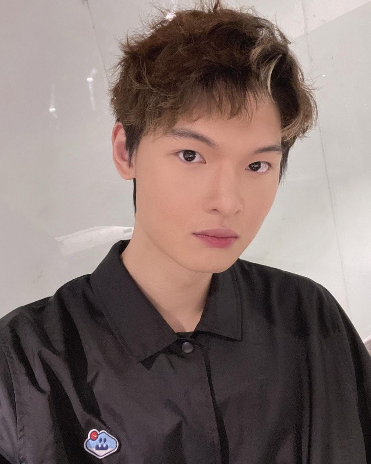 王哲林昨日在个人ins晒出自己最新的自拍照,并附上了一个""emoji表情