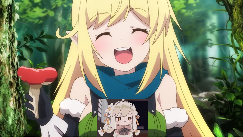 在第三集有一段是阿梓和哈尔卡拉去山里采药的剧情,哈尔卡拉是药剂